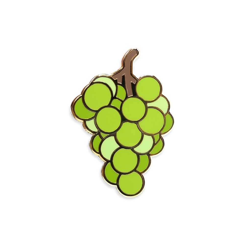 Green Grapes Lapel Pin